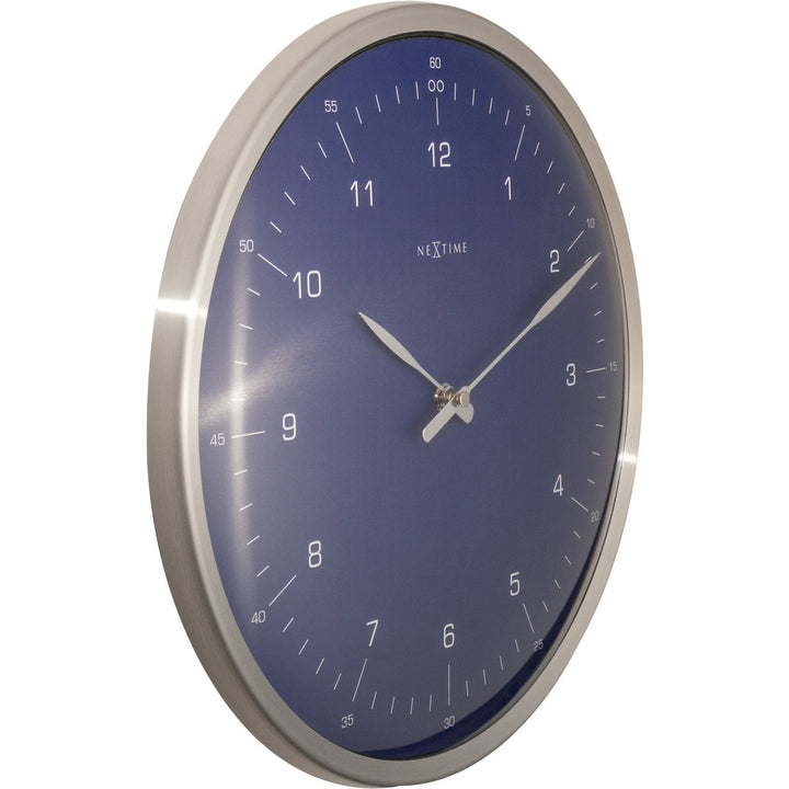 Vægur - 33 cm - Metal - Kuppelformet glas - '60 Minutes'
