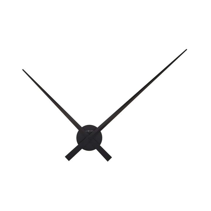 Stort vægur 85cm-Aluminium-NeXtime 'Hands'
