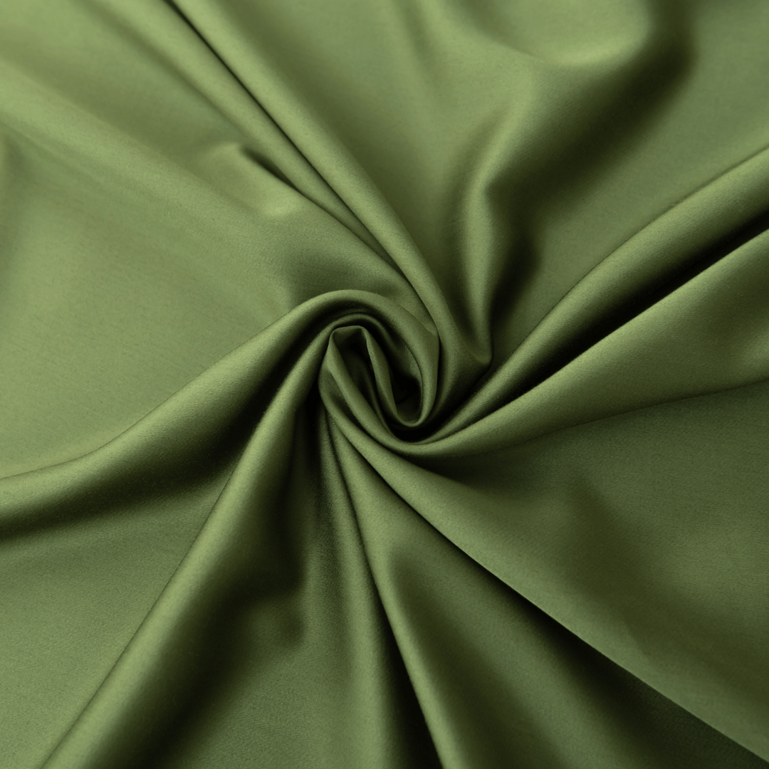 Mørkegrøn bambus Fitted Sheet Premium - op til 30 cm - 400TC Tanboocel - Deep Moss