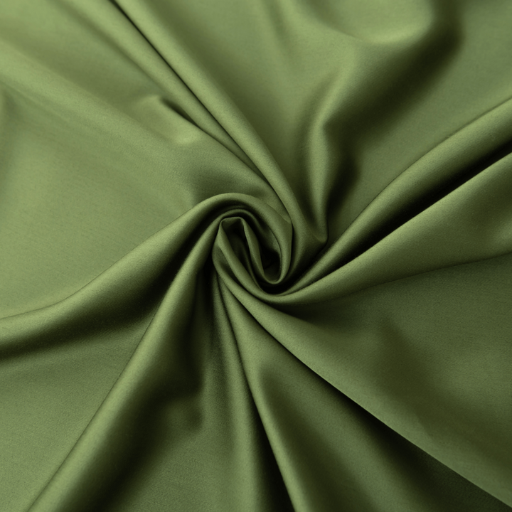 Mørkegrøn bambus Fitted Sheet Premium - op til 30 cm - 400TC Tanboocel - Deep Moss
