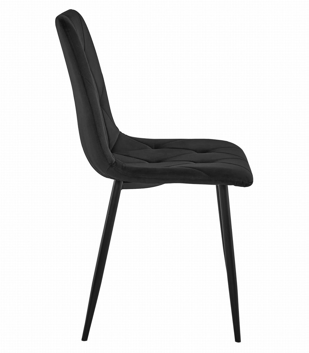 Sæt med NP bord 120x80cm Craft Black + 4 LIBRA sorte stole