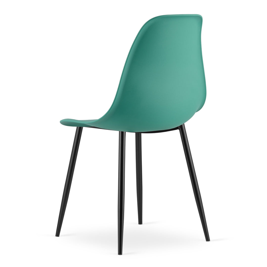 Moderne skrivebordsstol – WAT | grøn | skandinavisk design, 2 styks