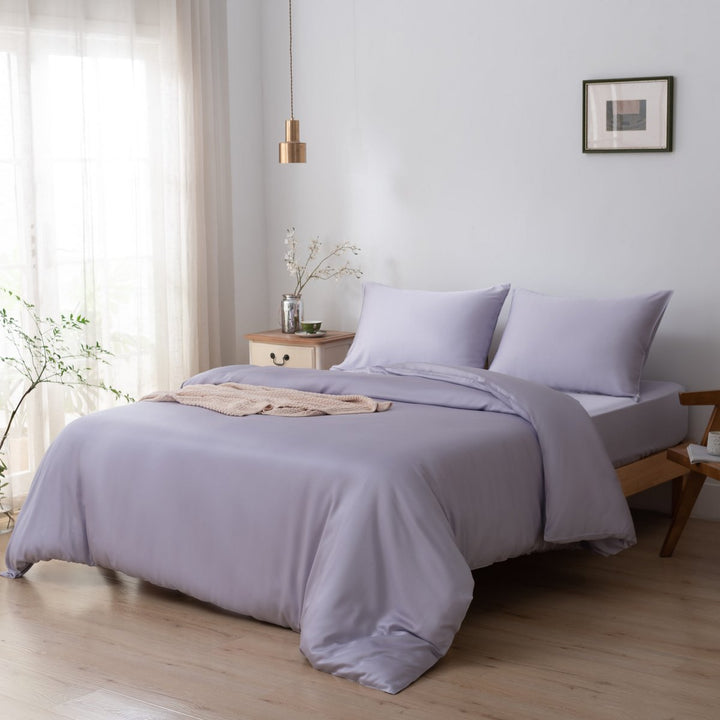 Syren bambus dynebetræk - 400TC Tanboocel - 100% bambus Lavender Mist
