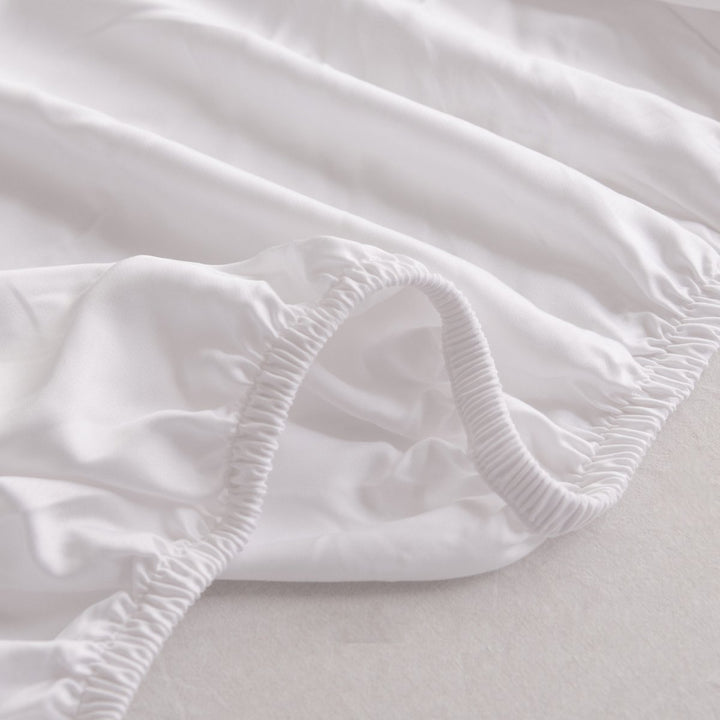 Hvidt bambus lagen til premium topmadras – 400TC Tanboocel – 100 % bambus – Coco White