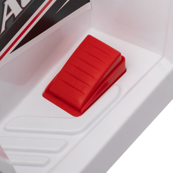 Elektrisk børne-atv, 2,5 km/t, frem- og bakgear, til 18-36 måneder, hvid