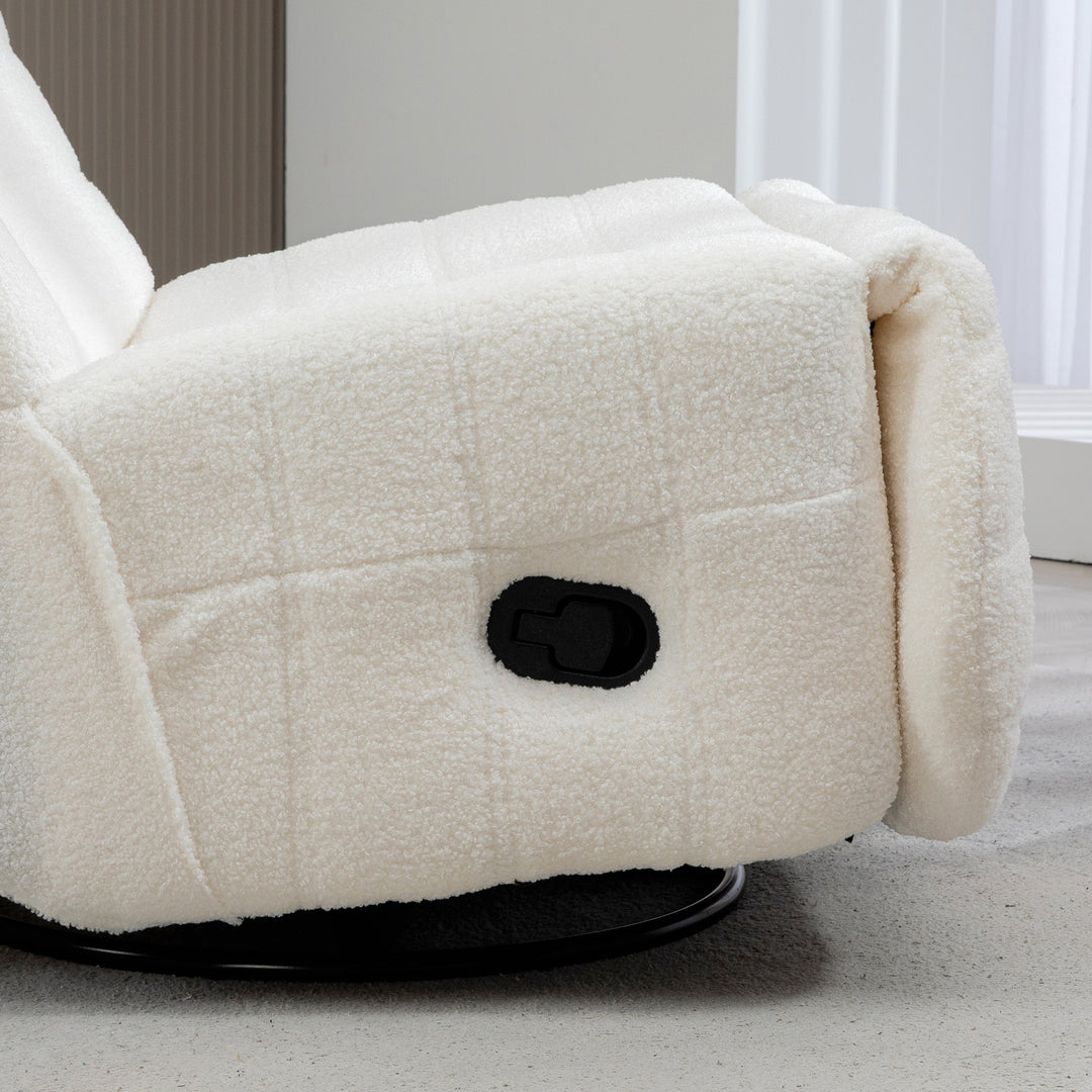 Sækkestol, justerbar, lasteevne op til 150 kg, 84 x 104 x 87 cm, cremefarvet