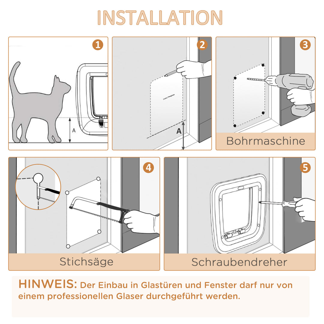 Magnetisk kattelem med 4 låsemuligheder, hundelem kæledyrsleem til katte og små hunde,