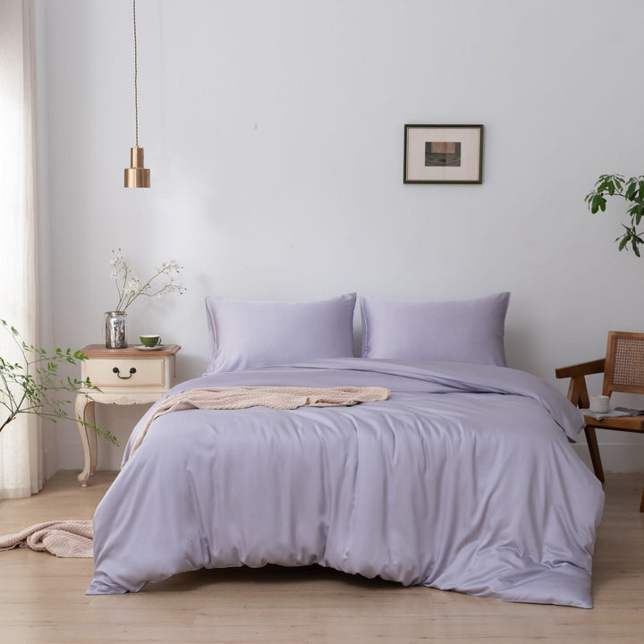 Syren bambus dynebetræk - 400TC Tanboocel - 100% bambus Lavender Mist