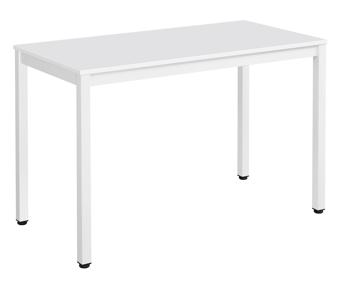 Skrivebord / spisebord 120 x 60 cm – UNO hvid (minimalistisk design)