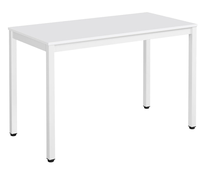 Skrivebord / spisebord 120 x 60 cm – UNO hvid (minimalistisk design)