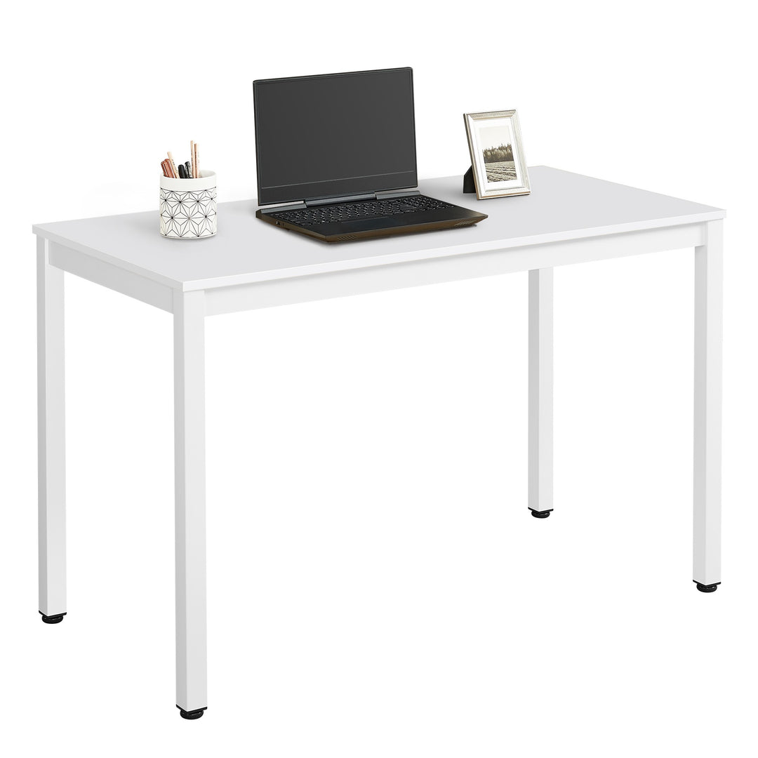 Skrivebord / spisebord 120 x 60 cm – UNO hvid (minimalistisk design)