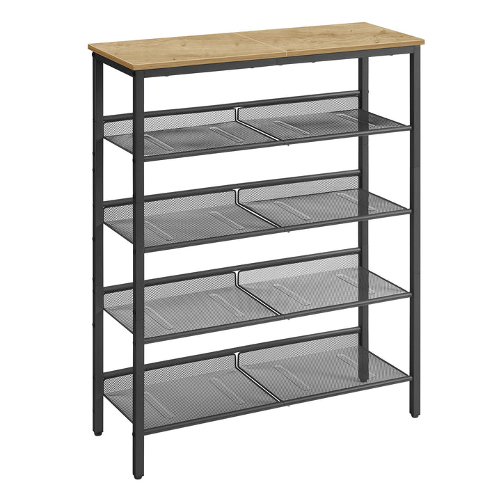 Skoskab – ARTISAN OAK / sort i moderne design