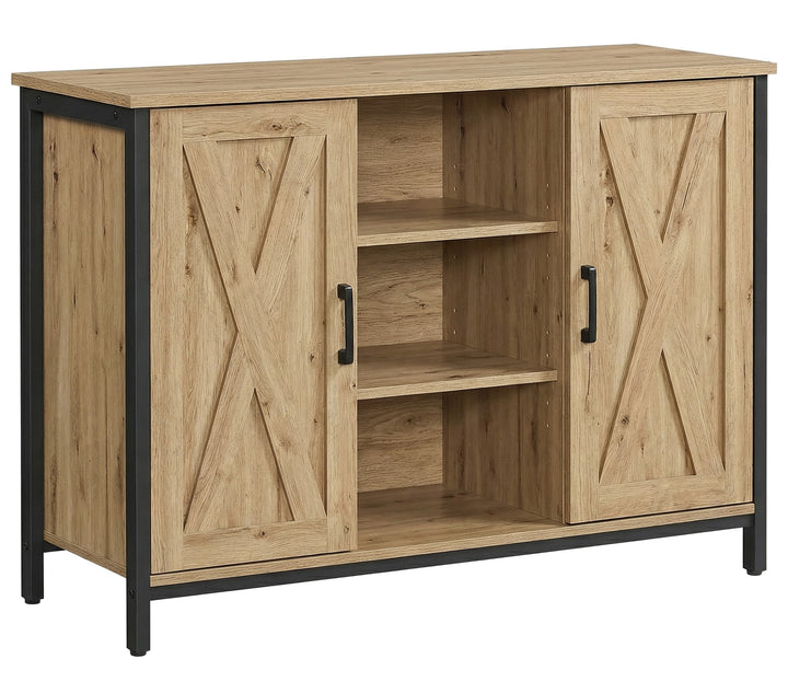 Industriel kommode – ARTISAN OAK / sort