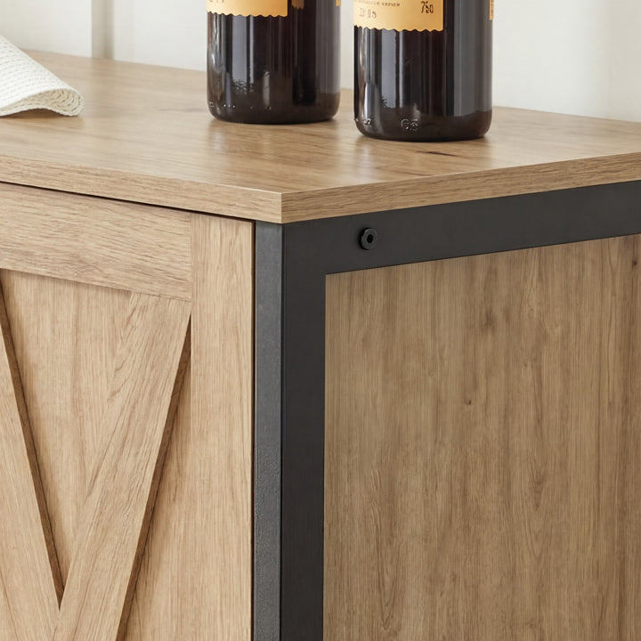 Industriel kommode – ARTISAN OAK / sort