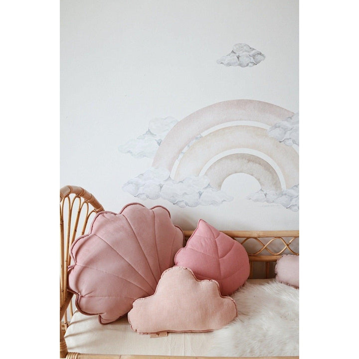 "Lys Pink" hør sky pude