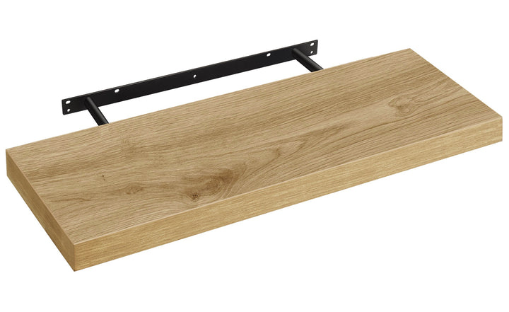 Stilren hylde 60cm, naturfarvet