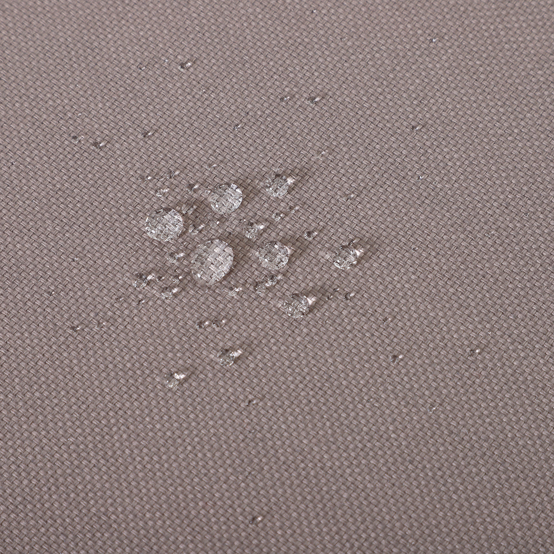 Havemøbelsæt til 3 personer med sidebord, sofa med hynder, udendørs, aluminium, 164 x 74 x 69 cm