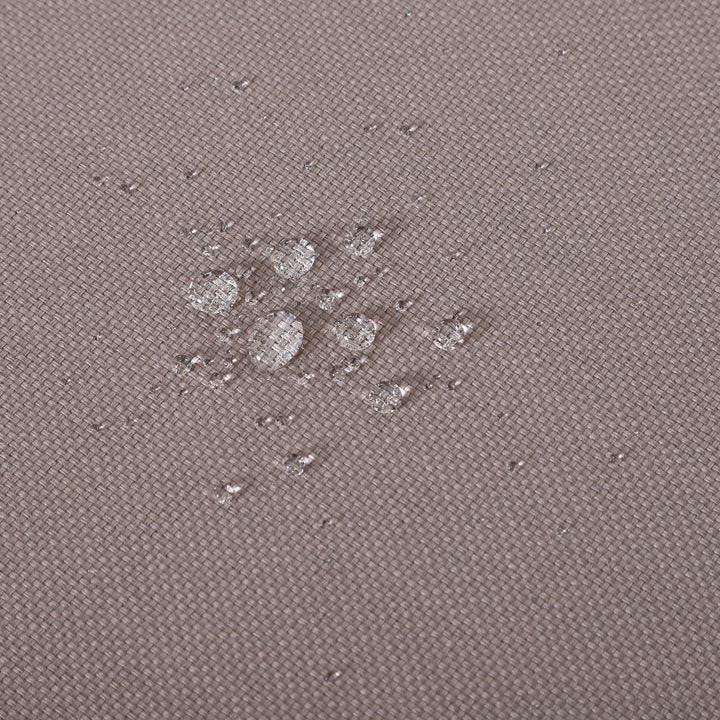 Havemøbelsæt til 3 personer med sidebord, sofa med hynder, udendørs, aluminium, 164 x 74 x 69 cm