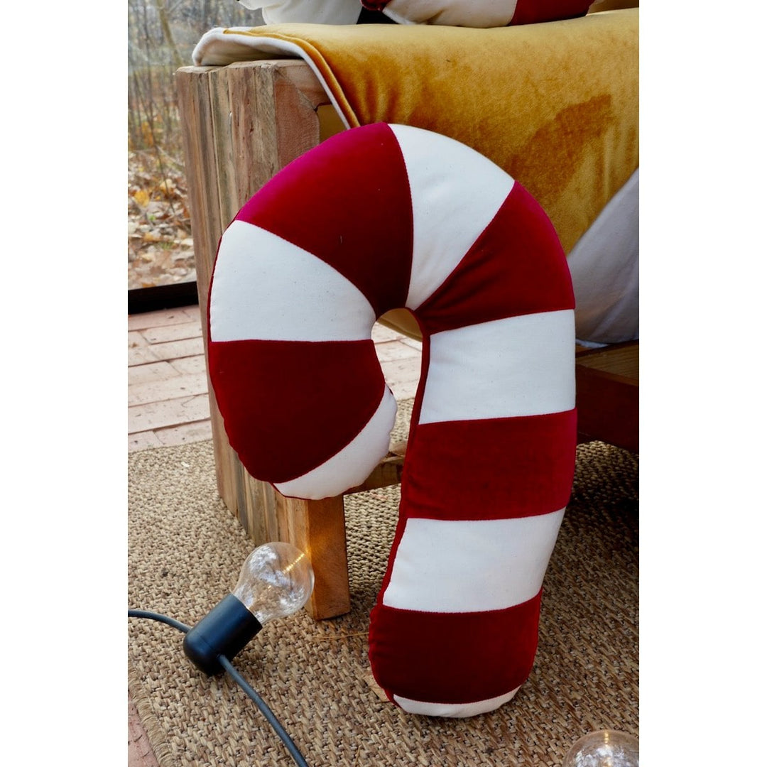 "Red Lollipop" julepatchworkpude, bedste gave til ferie