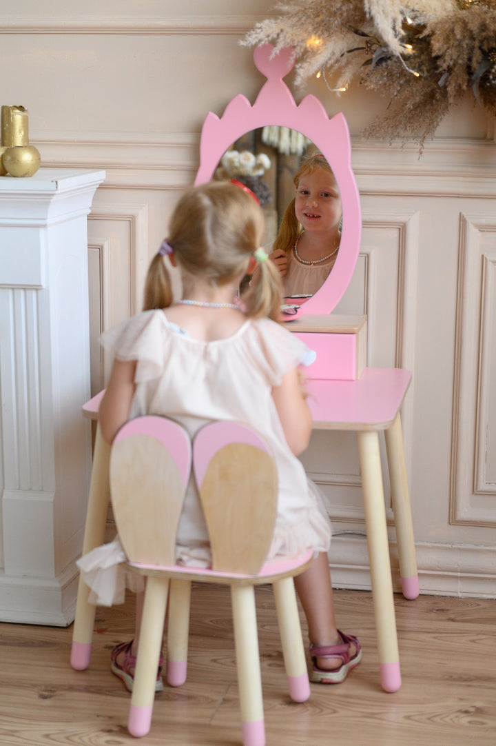 Sminkebord til barn, pink