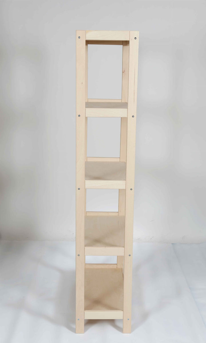Bogreol i bøgetræ STRONG, 5 hylder, 173x70x33 cm