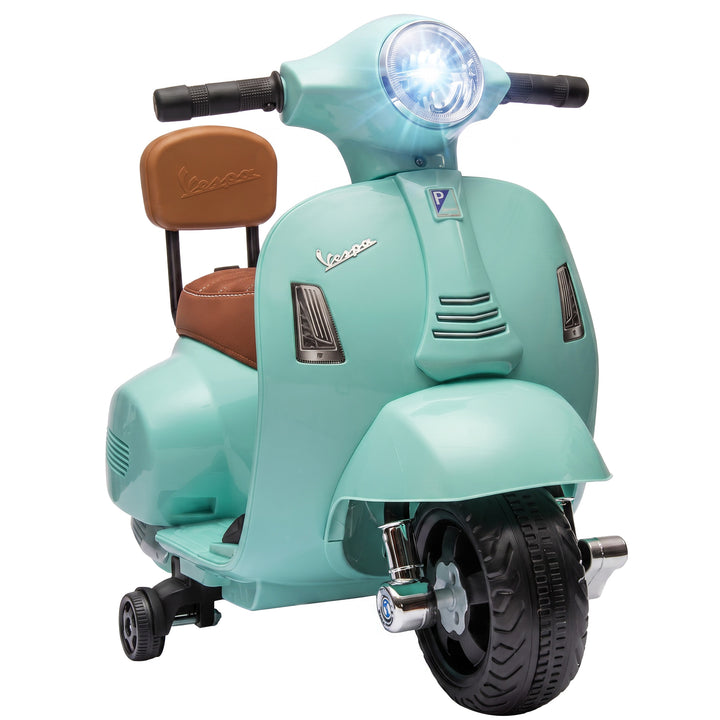 Elmotorcykel til børn Mini Vespa GTS 6V Elmotorcykel Grøn