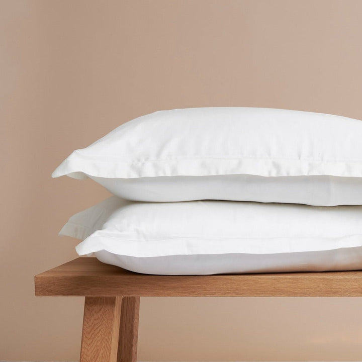 TENCEL™ - Satin pudebetræk hvid