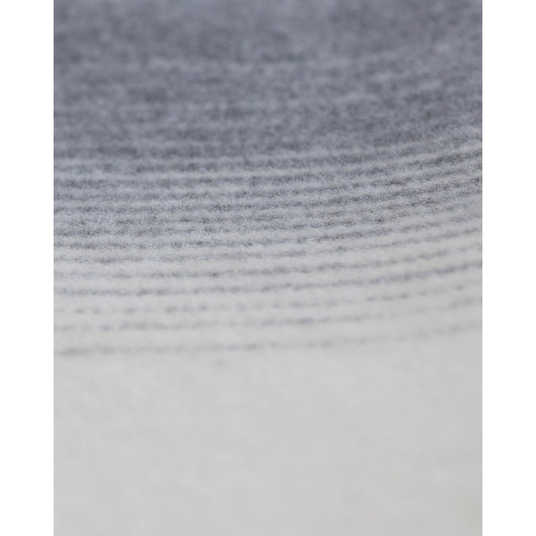 Merino/cashmere sengetæppe elfenben tåge