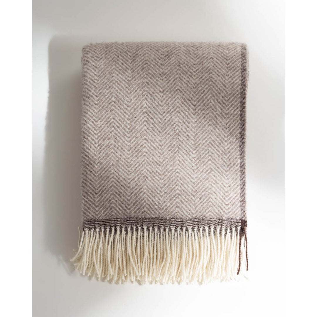 Uldtæppe Denver beige