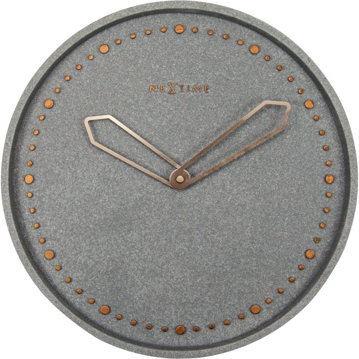 Vægur - 35 cm - Polyresin - 'Cross'