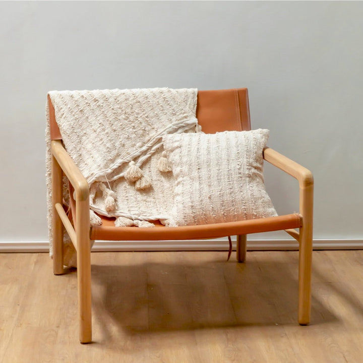Boho Tæppe Bomuld Tæppe Sengetæppe Sengetæppe Sofa Tæppe 110x200 cm TENUN Håndvævet fra Cotton