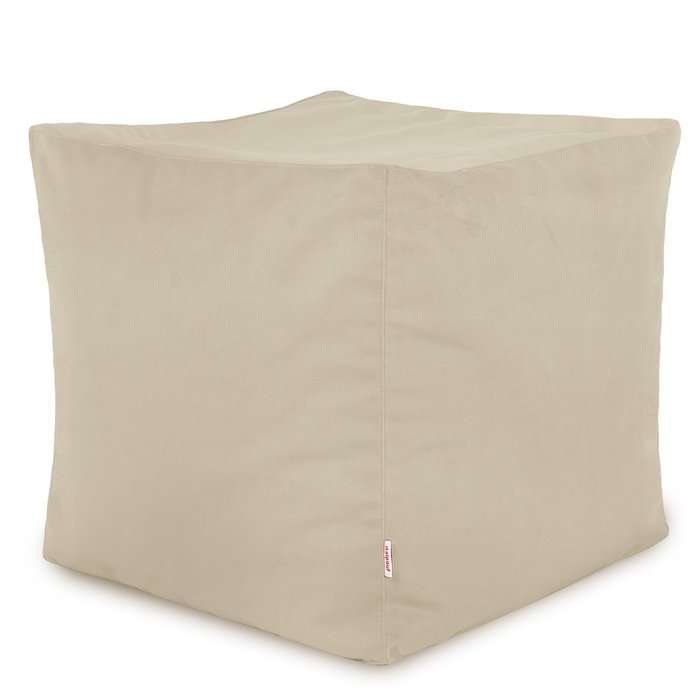 Square Cube Ottoman - Soft Velvet