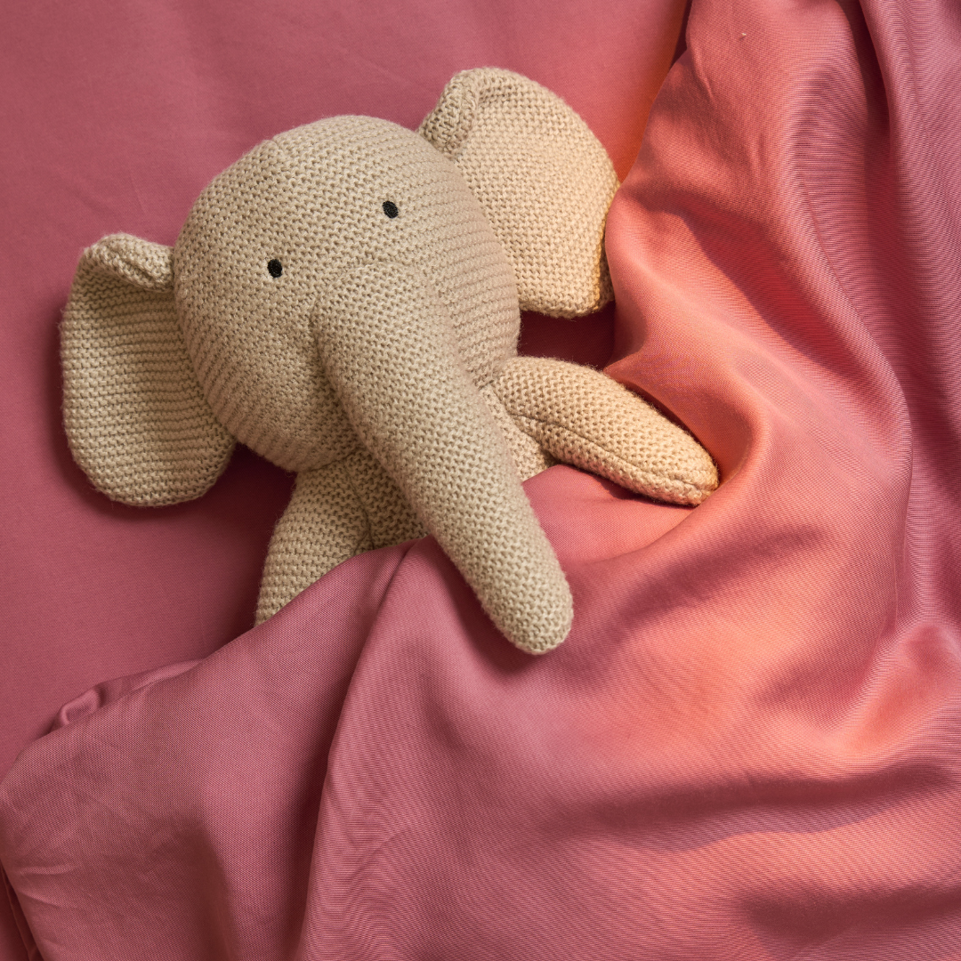 Børn - TENCEL™ Twill Dekbedovertrek Dusty Rose