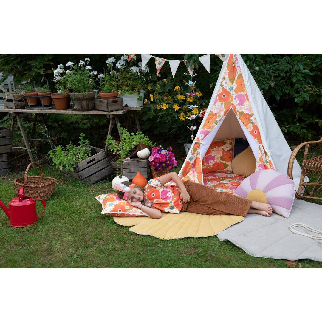 "Picnic med blomster" Pude