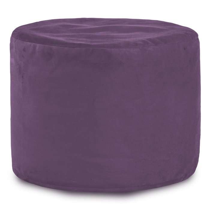 Round Cylinder Pouffe - Soft Velvet