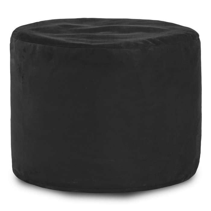 Round Cylinder Pouffe - Soft Velvet