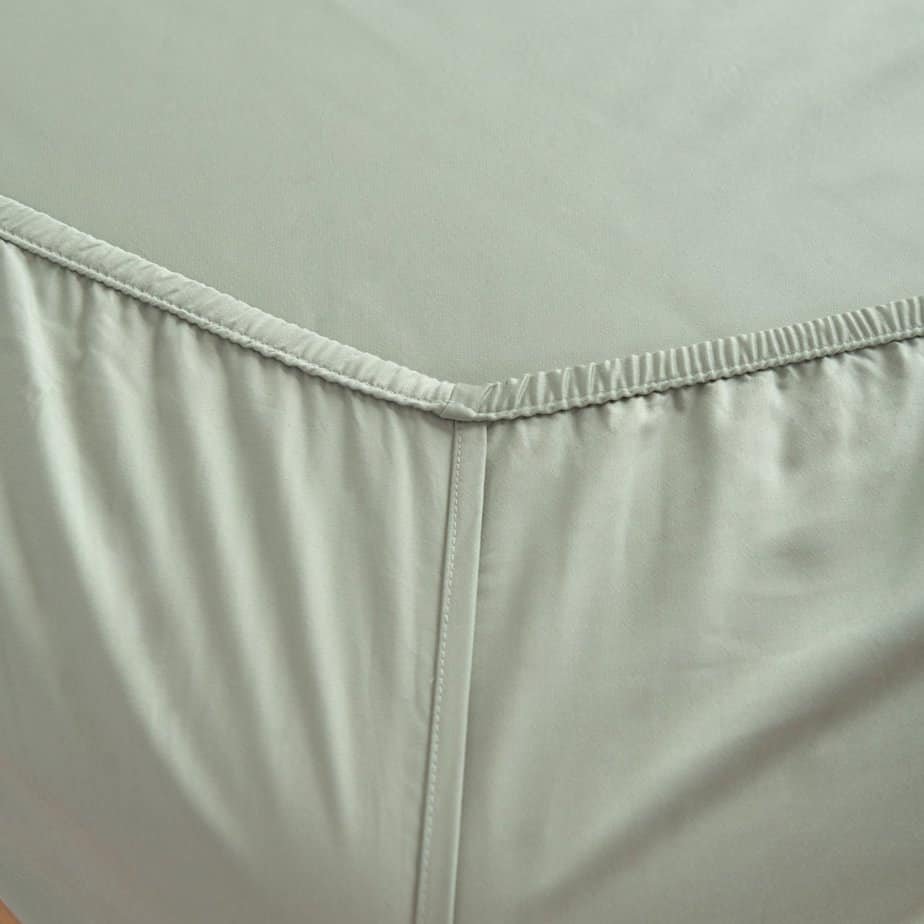Lysegrøn Bambus Sengesæt 2-personers - 400TC Tanboocel - Sage Green
