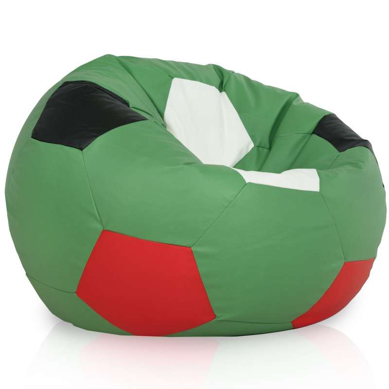 Bean Bag Chair Football XL Children - Faux Leather