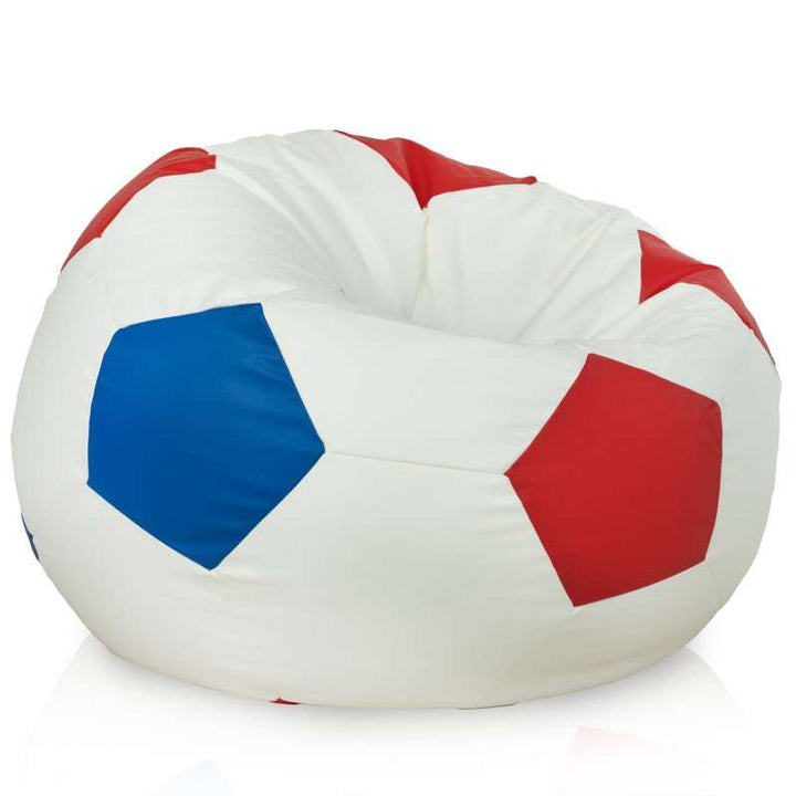 Bean Bag Chair Football XL Children - Faux Leather
