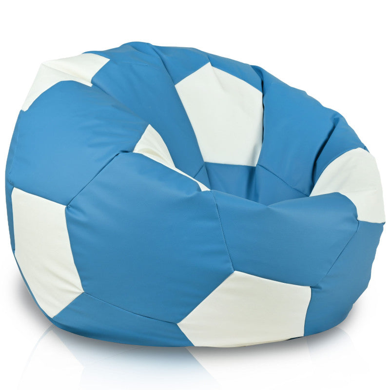 Bean Bag Chair Football XL Children - Faux Leather