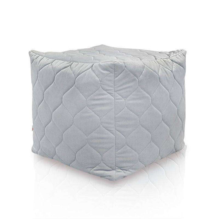 Square Cube Ottoman - Soft Velvet