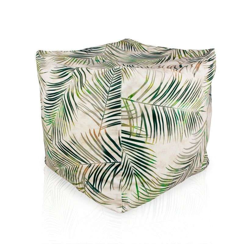 Square Cube Ottoman - Outdoor Pro Waterproof