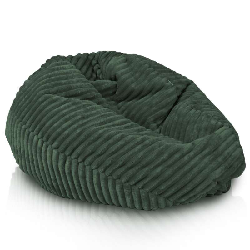 Kids Bean Bag Chair L - Jumbo Corduroy Royal