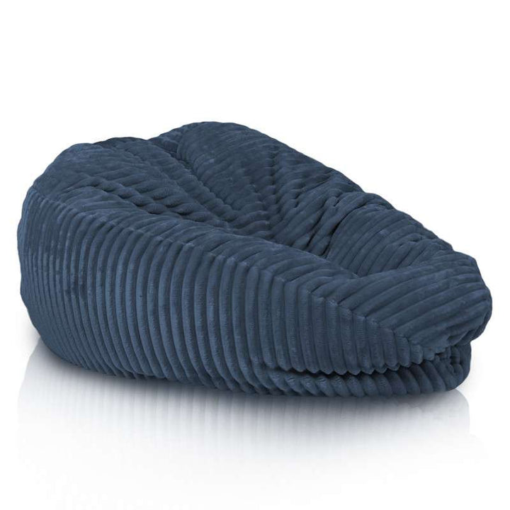 Large Bean Bag Chair XL - Jumbo Corduroy Royal