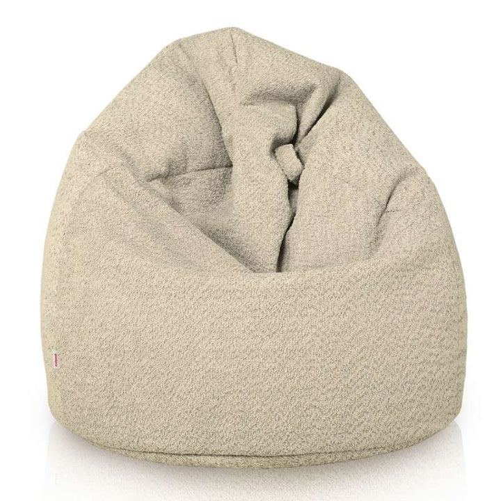 Kids Bean Bag Chair L - Teddy Boucle