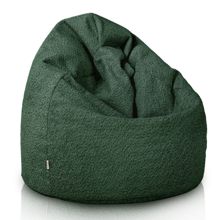 Kids Bean Bag Chair L - Teddy Boucle