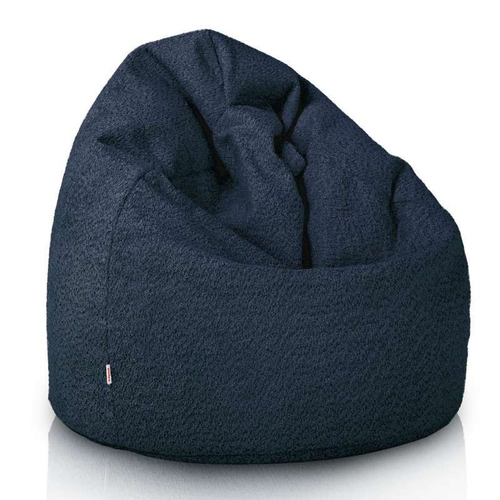 Kids Bean Bag Chair L - Teddy Boucle