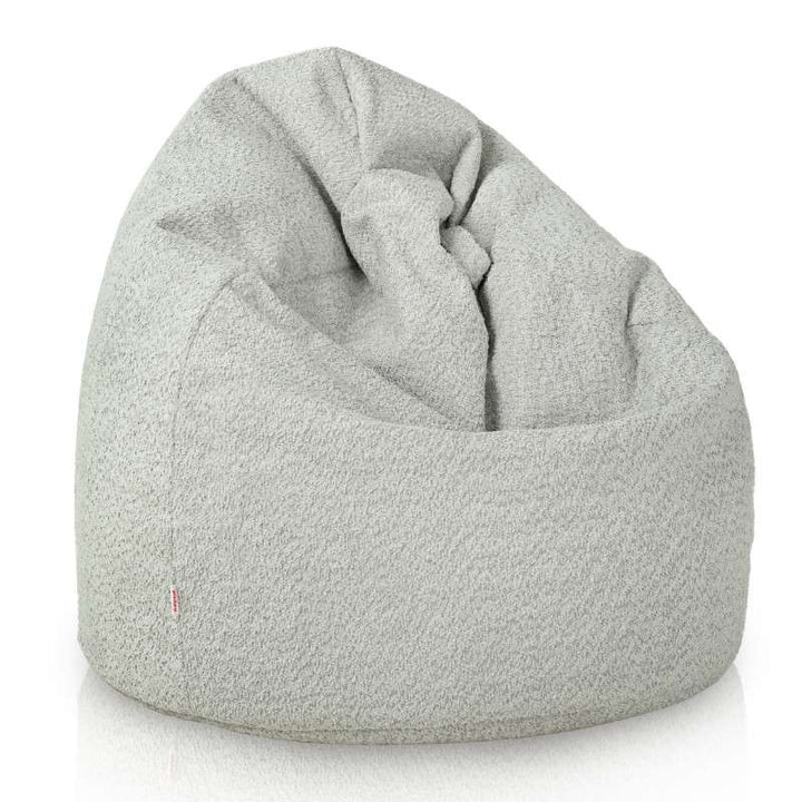 Kids Bean Bag Chair L - Teddy Boucle