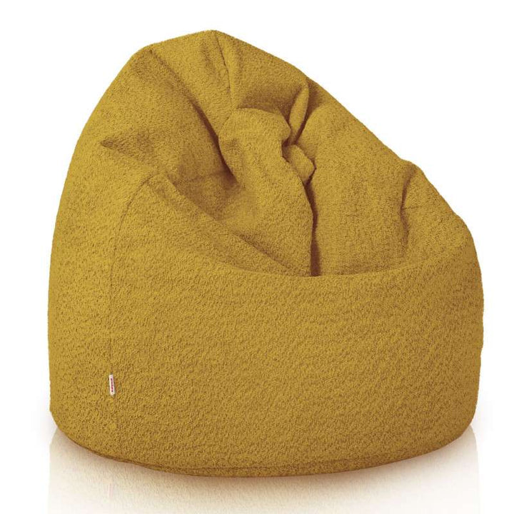 Kids Bean Bag Chair L - Teddy Boucle