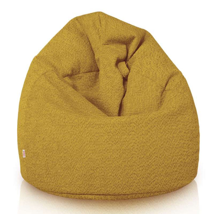 Kids Bean Bag Chair L - Teddy Boucle